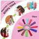 thumbnail image 4 of 50 Piezas Llavero Borlas Cuero Multicolor Colgantes Joyería Flecos Artesanía Sunnimix borla llavero espacios en blanco, 4 of 8