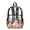 Boho Butterfly Floral, variant on ZIATUBLES Clear Backpack, Heavy Duty Fabric & PVC Transparent Bookbag with Cow Sunflower Leopard Bow Print, Large Capacity See Through Backpack for School College Work Travel Security