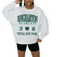 thumbnail image 2 of Women's Gameday Couture Ash Binghamton Bearcats Premium Fleece Pullover Sweatshirt, 2 of 5