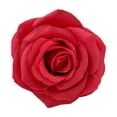 thumbnail image 2 of Rosas artificiales | Rosas de seda multicolor para decoración del hogar | 9 cm/3,5 pulgadas, resistentes al agua y a la decoloración | Juego de 1, 2 of 6