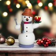 thumbnail image 1 of Incense Smoker Snowman with Baked Apple, 1 of 4