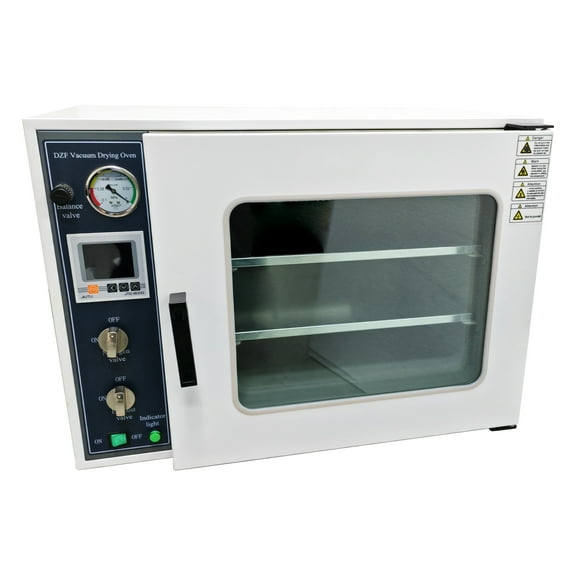 0.9 Cu Ft Digital Vacuum Drying Oven 2 Shelves Temperature Control