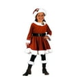 thumbnail image 2 of Fun World Red and Green Unisex Adult Christmas Elf Hat Costume Accessory - One Size, 2 of 5