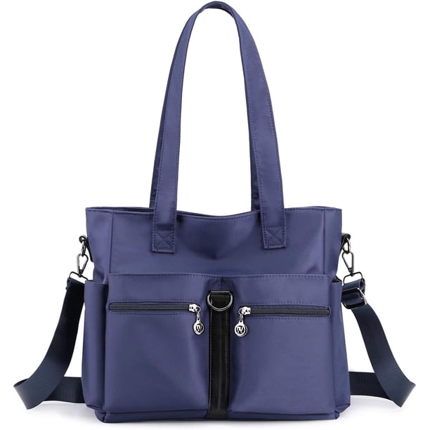 LHSHIDU Women Casual Totes Handbags Shoulder Bags Purses Soft Nylon Bag