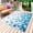 Blue, variant on Ombre Red Polka Dot Outdoor Rug for Patio/Deck/Porch, Non-Slip Large Area Rug 3 x 5 Ft, Abstract Watercolor Geometric Gradient Indoor Outdoor Rugs Washable Area Rugs, Camping Rug Carpet Runner