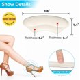 thumbnail image 3 of Heel Pads, Heel Grips Liner, Heel Inserts for Women, for Men Womens Loose Shoes, Heel Cushion Pads for Shoes Too Big, Heel Protectors for Shoes, Prevent Heel Pains Blisters, Improve Shoe Fit - 5 Pairs, 3 of 5