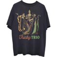 thumbnail image 1 of Disney - Camiseta Tricky Trio de Algodón para Adultos Unisex (Negro), 1 of 2