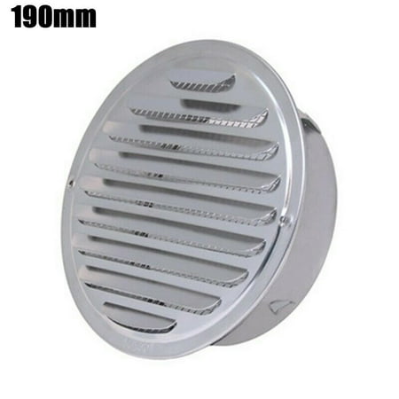 

SUNFEX 70Mm/150Mm/180Mm/190Mm/200Mm Stainless Steel Round Louver Air Vent Air Outlet