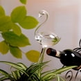 thumbnail image 3 of For Garden Plant Watering Device Indoor Automatic Cute Swan Snail Swan Glass, 3 of 7