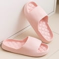 thumbnail image 4 of Shower Shoes for Women Men Comfort Anti-Slip Quick Drying Bath Slippers Open Toe Cloud Slides, 4 of 6