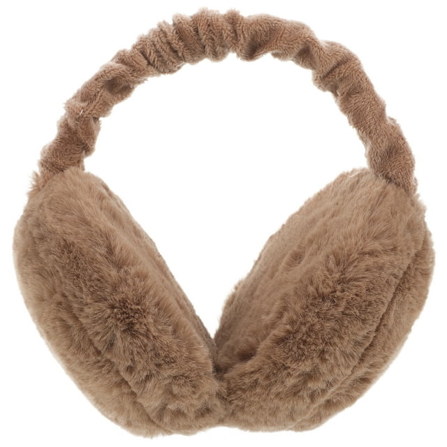 Orejeras plegables de 12 cm para mujer, accesorio moderno para calentar las orejas.