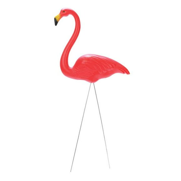 Union Products Plastic Pink Flamingo Outdoor Stake