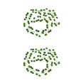 thumbnail image 1 of Cateissary Guirnalda de plantas artificiales flexibles para interiores, para oficina, Hotel, restaurante, vid falsa, vacaciones, banquete, Type3 NO3, 1 of 6