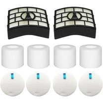 NV752, AZ1002 Filters for Shark Rotator Powered Lift-Away Vacuum NV650, NV651, NV652, NV750W, NV751, NV752 NV831, NV835, AX950, AX951, AX952, ZU632, AZ1000W, AZ1002, AZ1002BRN, XFF650 & XHF650