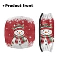 thumbnail image 2 of HELLHERO Snowman Back Rest Covers Seat and Backrest Covers & Non-Slip Fit Easy Install Improved Comfort for Seniors, 2 of 7
