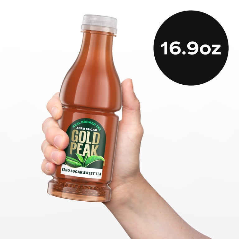 Gold Peak Zero Sugar Sweet Tea, 16.9 fl oz Bottles, 12 Pack photo 4
