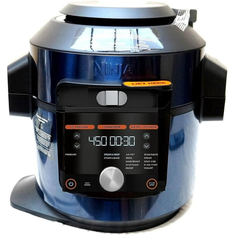Restored Ninja Foodi 14-in-1 8-qt. XL Pressure Cooker Steam Fryer with  SmartLid - OL601 (Refurbished) 