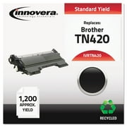 Innovera IVRTN420 Remanufactured 1200-Page Yield Toner Replacement for TN420 - Black
