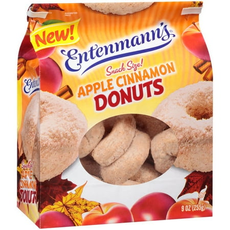 Entenmann's Apple Cinnamon Donuts, 9 oz