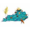thumbnail image 2 of Allport Editions Hello : Kentucky Kitchen Towel - 100% Cotton Kitchen Dish Towel, 2 of 3