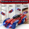 thumbnail image 3 of Growsly RC Wall Climbing Car Toy, Remote Control Stunt Car Xmas Gift, for 4-12 Years Old Kids, Red, Blue, Black, 3 of 6