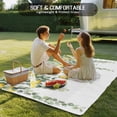 thumbnail image 4 of Outdoor Rug 5x8 ft Tropical Waterproof Outdoor Patio Rug Mat Non Slip Outside Area Rugs Carpet for RV,Camping,Porch,Deck,Pool,Balconybackyard,Lemon Leaf Fruit Yellow Green, 4 of 9