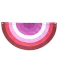 thumbnail image 1 of Miangastore Pride Representation Rainbow Flag Polyester 1Pcs 35.4x17.7in, 1 of 8