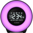 thumbnail image 4 of C83117 Color Mood Light Desk Clock with 5 Soothing Nature Sounds and USB Port, 4 of 8