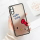 thumbnail image 3 of Funda para teléfono Samsung Galaxy S23, S22 Ultra, S20, S21 FE Plus, S10 Lite, S9, S8, funda transparente mate, Hello Kitty, lindo gato, 3 of 5