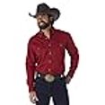thumbnail image 2 of Wrangler Men's Painted Desert Basic Shirt, Red, Large, 2 of 4