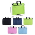 thumbnail image 4 of PENGXAING Document Paper Storage Bag with Handle File Bags Student Handbag Large Capacity Book Organizer Sundries Pouch Outdoor Travel Sky Blue, 4 of 9