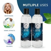 Propylene Glycol 2 Pack, Pure PG Dispensing Bottles, USP Kosher Food Grade PG Liquid for Soaps, Lotions, Moisturizers, Solvents, 500mL