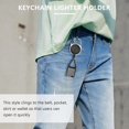 thumbnail image 3 of 10pcs Silicone Lighter Holder Sleeve Clip Lighter Protective Cover Smoking Accessories With Retract, 3 of 5