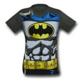 thumbnail image 5 of Batman T-Shirt Costume Simple Argenté 30 Ans - Grande Taille pour Hommes, 5 of 5