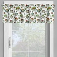 thumbnail image 4 of Ambesonne Mexican Valance & Curtain, Dead Sugar Skull Flowers, 55"x30", Multicolor, 4 of 7