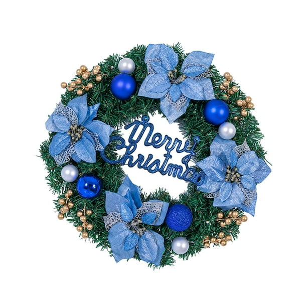 Corona navideña decorativa Strade Fareast Limited guirnalda navideña PVC 40cm