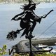 thumbnail image 1 of Veleta de metal para exteriores, manualidades, decoraciones, muebles decorativos para jardín, adornos creativos, dirección del viento, 1 of 6