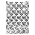 thumbnail image 3 of Ambesonne Pentacle Tablecloth Rectangular Table Cover, Pentagram Star in Circle, 60"x90", Charcoal Grey and White, 3 of 4