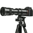 thumbnail image 5 of Professional 420-800mm Telephoto Zoom Lens for Wildlife Sports News Photography, Manual Focus with T-Mount, Compatible with Canon EF DSLR Cameras, Durable Build, 5 of 11