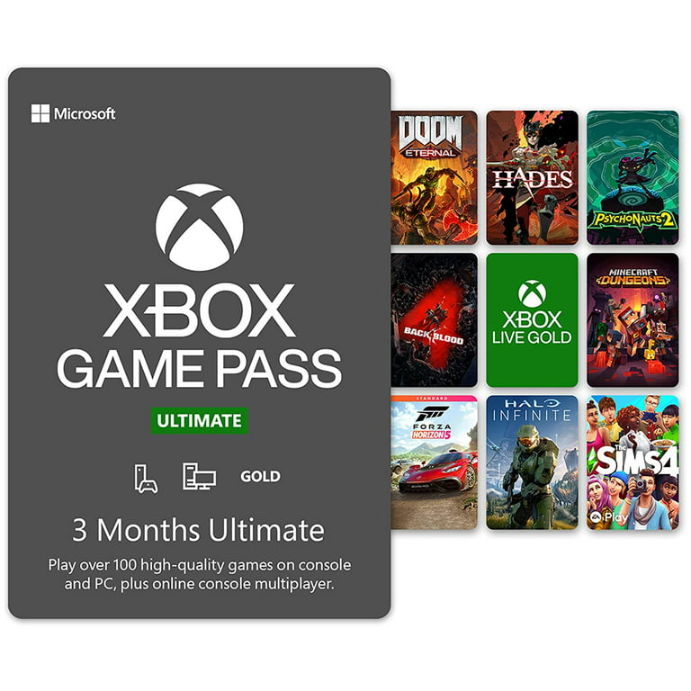 Buy Xbox Game Pass Core 1 Month Subscription Gift Cards