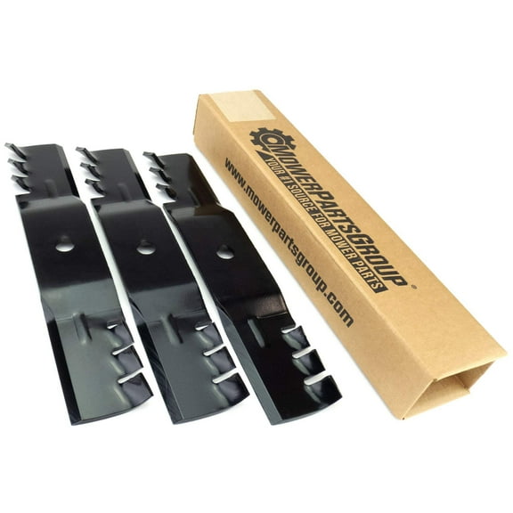 (3) Heavy Duty Mulching Blades for John Deere 48" M115495