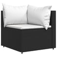 thumbnail image 5 of Conjunto de Salón para Patio Casafoyer de 3 Piezas con Cojines en Rattan Negro, 5 of 5