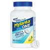 Mylanta One Single Dose Chewable AntacidAntigas Tablets, White, Lemon Mint, 50 Count