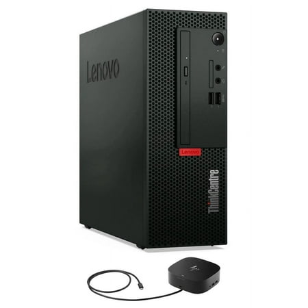 Lenovo ThinkCentre M70c SFF Home/Business Mini Desktop (Intel i3-10100 4-Core, AMD Radeon 520, 8GB RAM, 512GB SATA SSD, HDMI, Display Port, Win 11 Pro) with G2 Universal Dock
