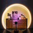 thumbnail image 5 of Sunset Lamp Projector LED Desktop FYBTO tic Ambience Light 90 Degree Rotation Wall Background Night Light for Home Party Living Room Bedroom Décor - Sun, 5 of 5