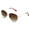 Gold, variant on Metal Aviator No Line Progressive Trifocal Sunglasses Reading Glasses - Better Then Bi-Focal bifocal - Outdoor Sun Reader