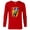 New Red, variant on Marvel Avengers Comic Super Heroes 7th Birthday - Long Sleeve T-Shirt for Men - Customized-Royal