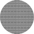 thumbnail image 1 of Ahgly Company Machine Washable Indoor Round Transitional Dark Gray Area Rugs, 4' Round, 1 of 7