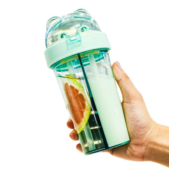Straw Cup Drink Water Heat Resistant Sturdy Beverage Juice Straw Cup