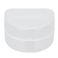 thumbnail image 2 of Denture Retainer Box, Keep Cleaning Portable Size Locking Tightly Mouthguard Container Box Waterproof Transparent  For Daily Use, 2 of 8